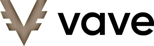 Logo de vave revue en Sépia + parties sombres
