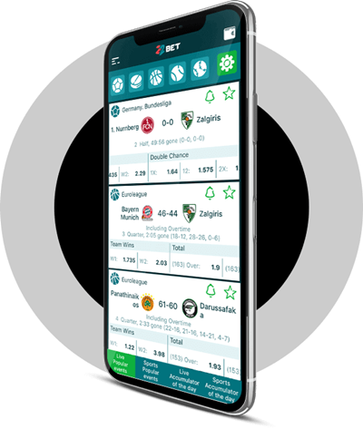 Vue de l’app sportive