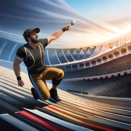 Un exemple de jeu de sport virtuel